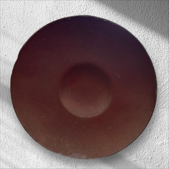 19TH C. PAINTED HOG SCRAPER CANDLESTICK With Side Push Up - Picture 5 of 5